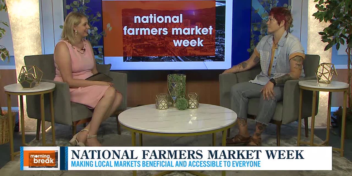 Farmers market project grant helps local farms with marketing, business needs [Video]