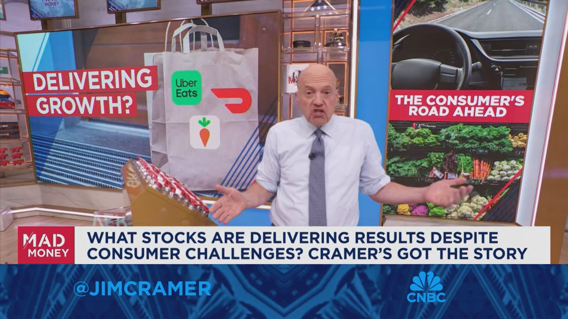 Online delivery services may be convenient, but they offer terrible value, says Jim Cramer [Video]