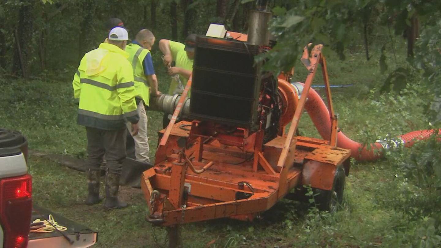 Heavy rain threatened dam near homes in Matthews  WSOC TV [Video]