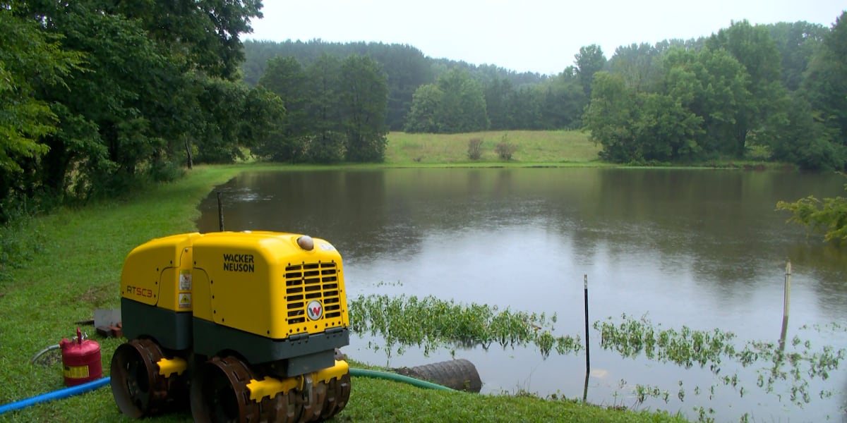 Dam in critical condition after days of rain threatens more than a dozen homes [Video]