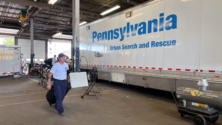 PA Task Force 1 returning home from helping North Carolina with storm damage [Video]