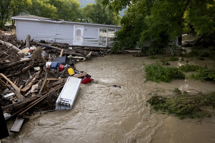 Debby finally moves out of the US, though some flooding risk and power outages remain [Video]