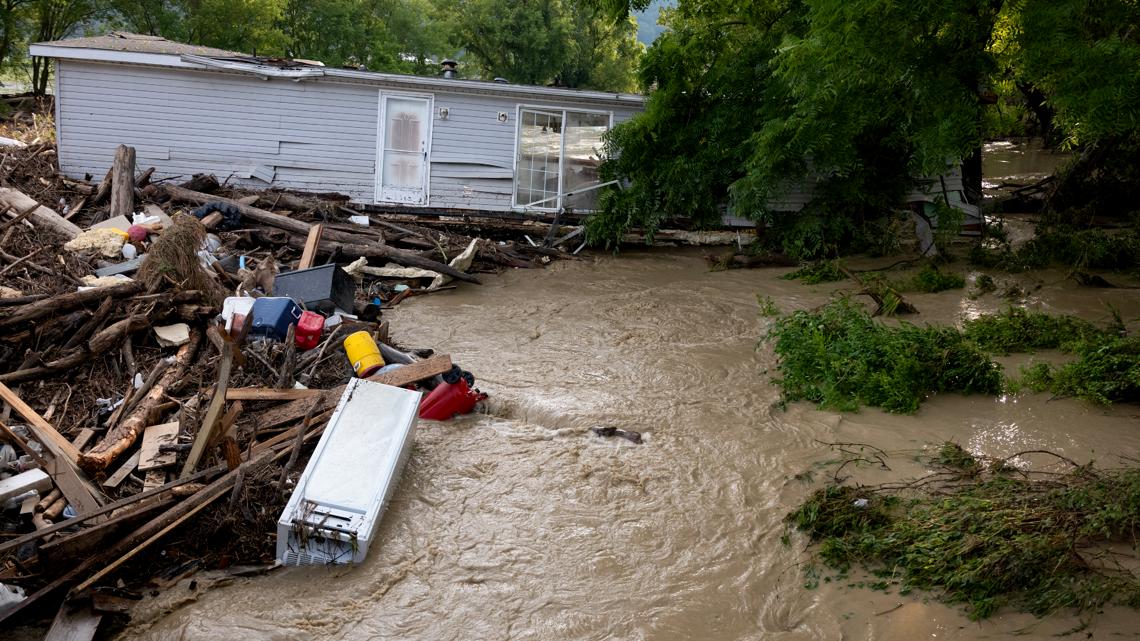 Debby finally moves out of the U.S., though some flooding risk and power outages remain [Video]