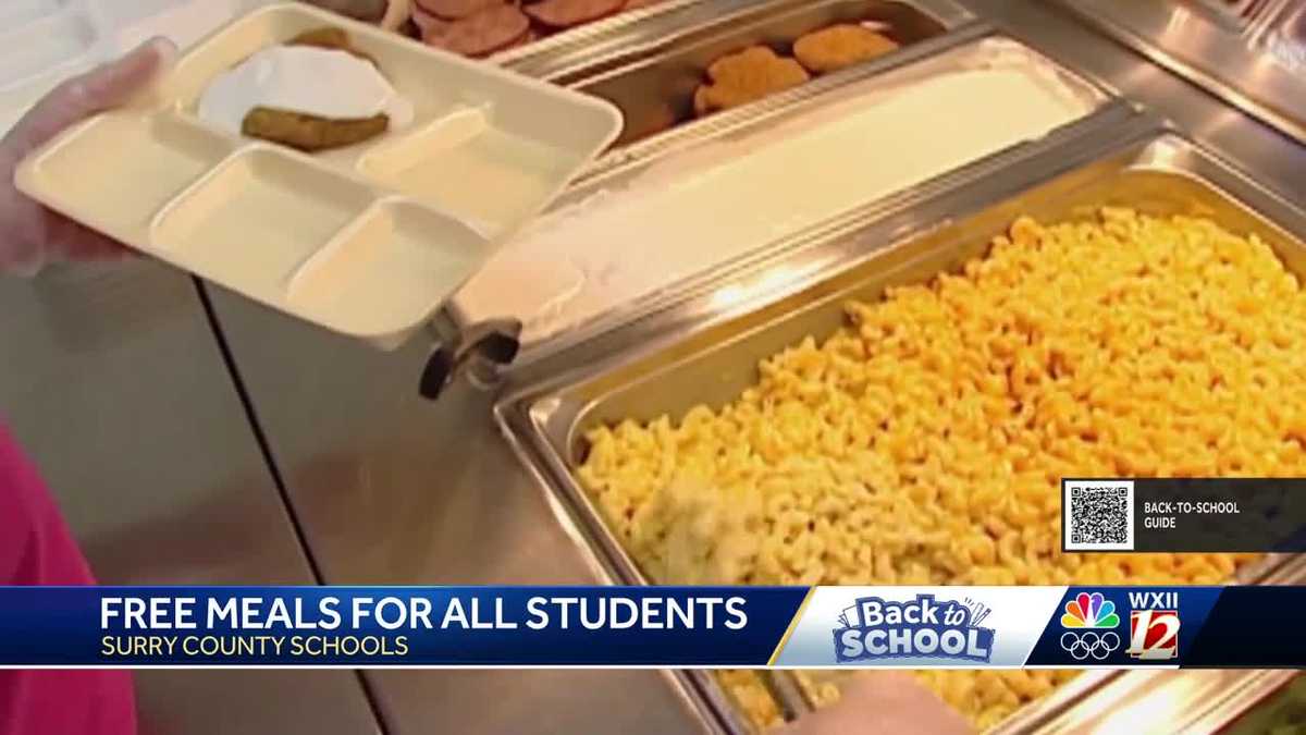 Surry County Schools providing free meals for all students [Video]