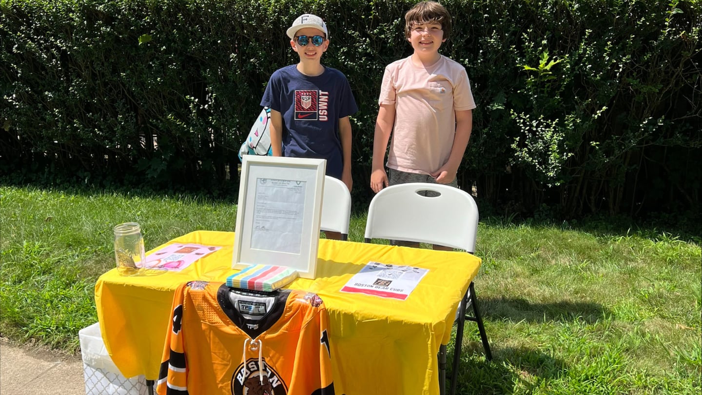 Norwood boy raising money for brothers hockey team has ice cream stand shut down by health dept.  Boston 25 News [Video]