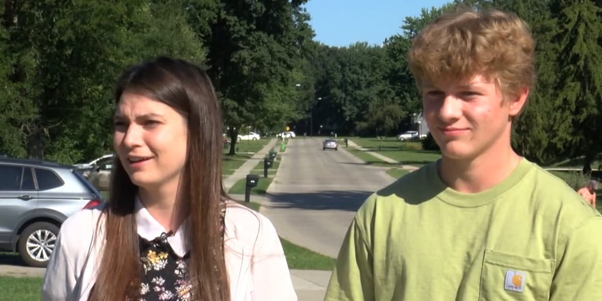 Woman glad to be alive after 18-year-old saves her from drowning in floodwaters [Video]