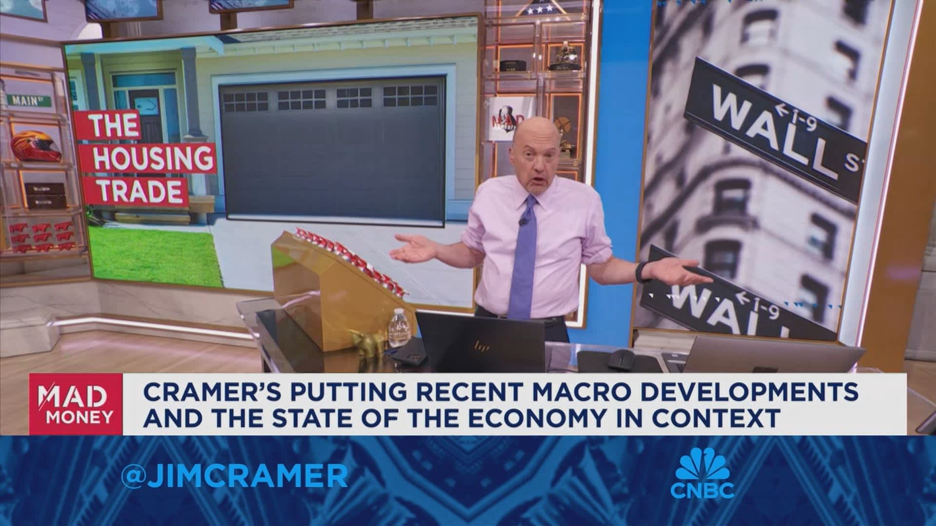 If you think the Fed will start cutting look at home builder plays, says Jim Cramer [Video]