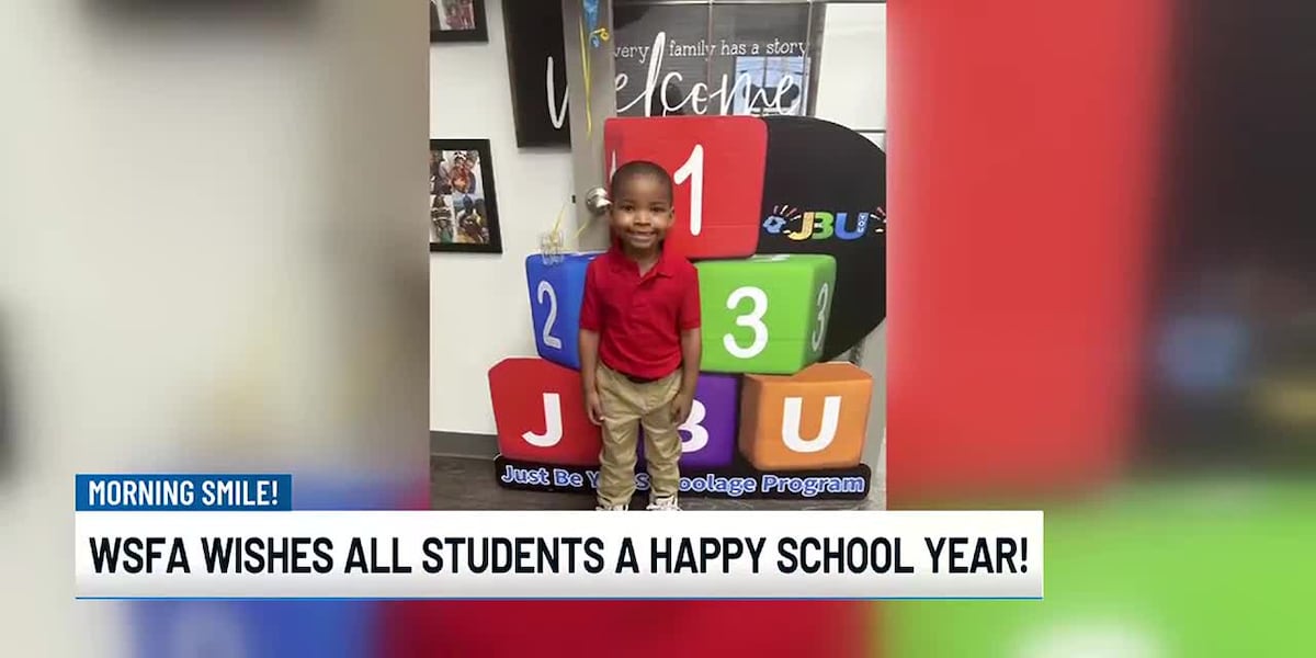 Morning Smile: WSFA wishes all students a happy school year! [Video]