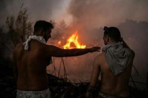 Greece battles deadly wildfire for third day [Video]