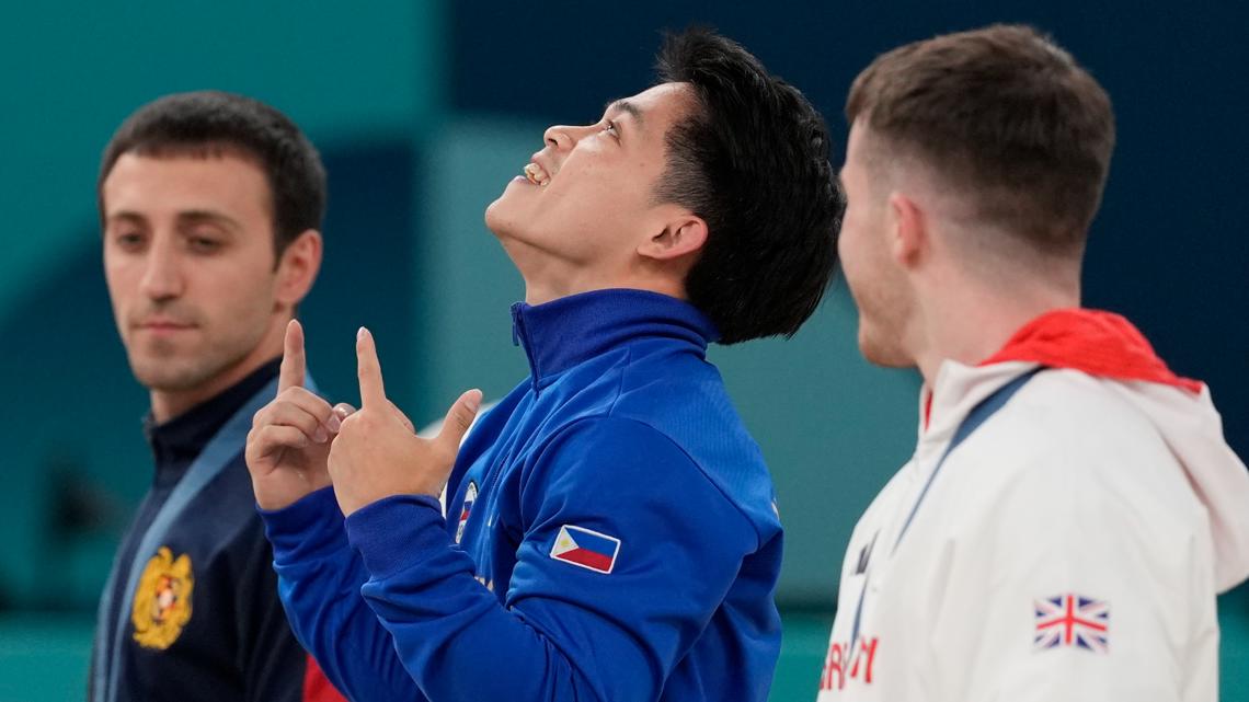 Filipino gymnast gets free buffets for life for Olympic medals [Video]