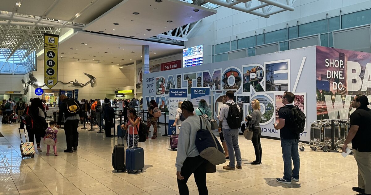 BWI sees record-breaking passenger traffic in June, Governor Wes Moore announces [Video]