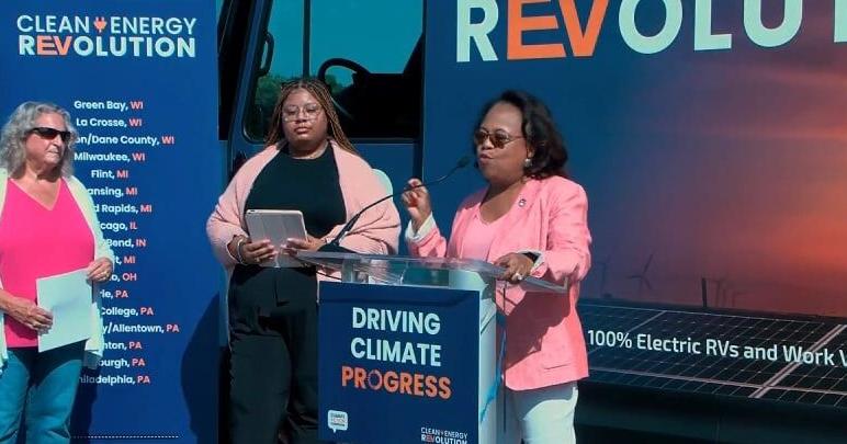 Climate advocates talk energy and infrastructure on non-profit tour stop | Video