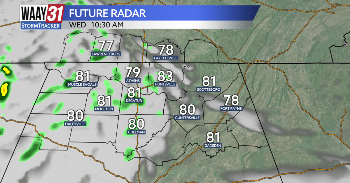 Clouds, scattered rain, and higher humidity today | News [Video]