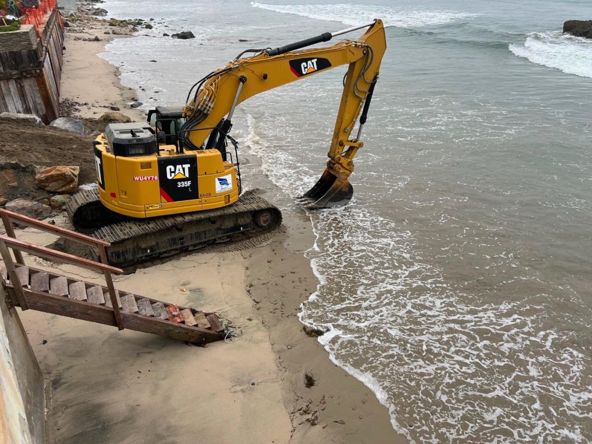 The owner of an MLB team is accused of taking sand from a public Malibu beach for a construction project at his posh home [Video]