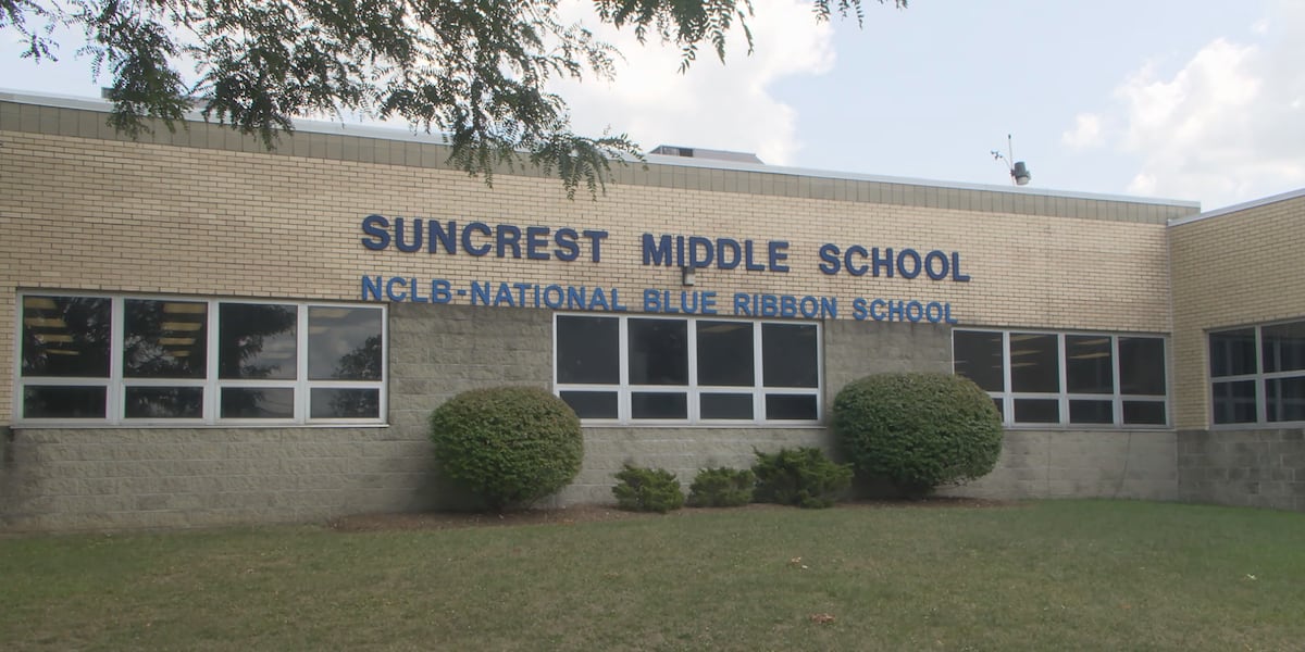 Suncrest Middle School students being moved to new location for months due to roof leak [Video]