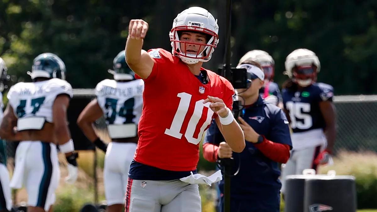 Patriots protection issues vs. Eagles derail rookies hot start  NBC Sports Boston [Video]