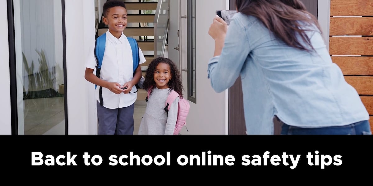 Back to school online safety tips [Video]