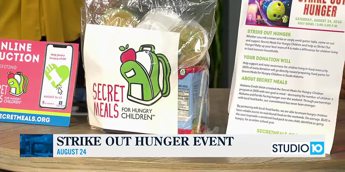 Strike Out Hunger with Alabama Credit Union [Video]