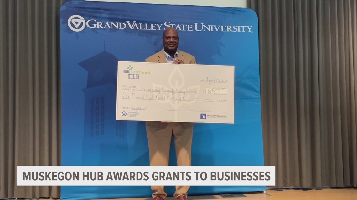 Muskegon Innovation Hub awards grants to local businesses to support growth [Video]