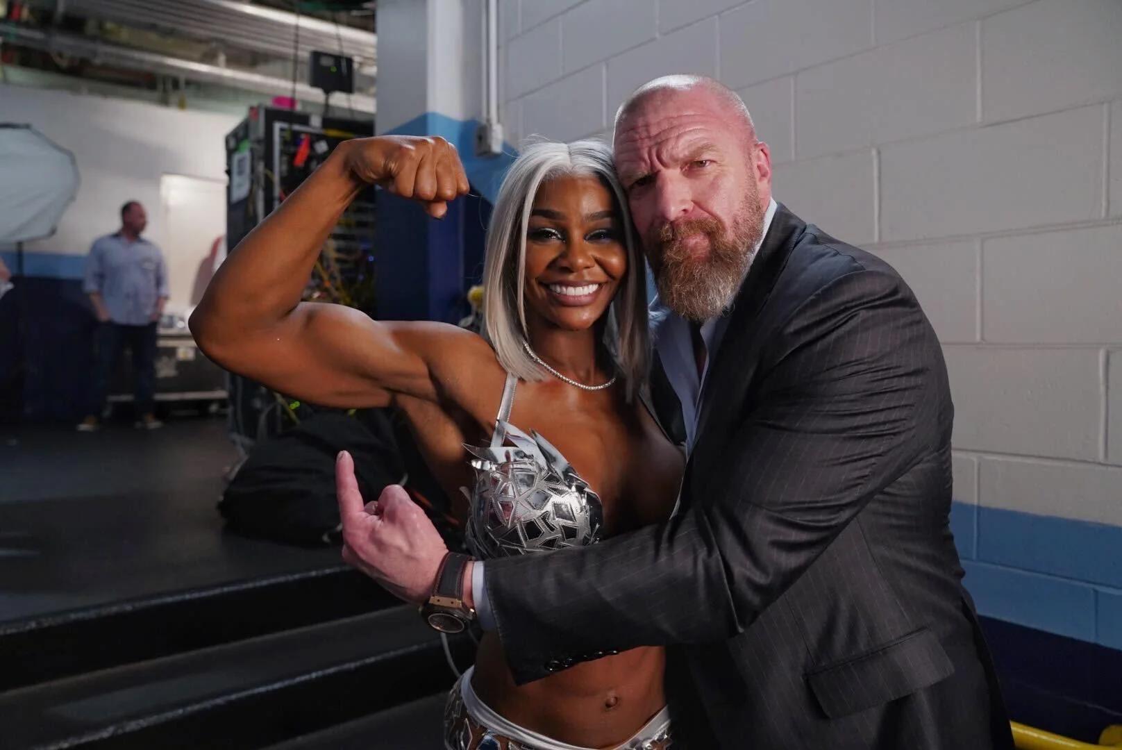 Jade Cargill Thanks Triple H For Helping Her Balance Her Career & Parenting Duties [Video]