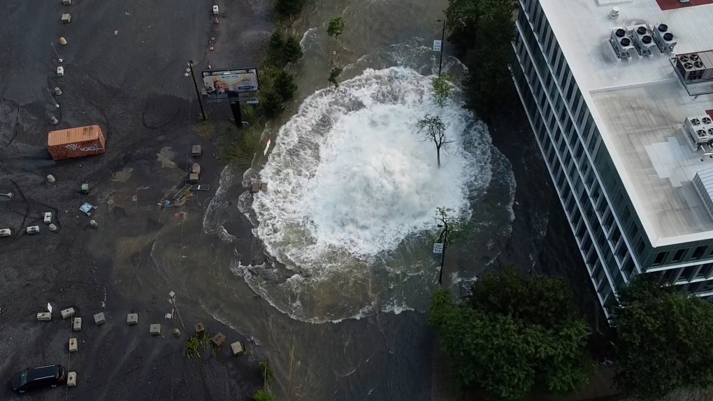 Cleanup underway after Montreal water main break floods streets and homes [Video]