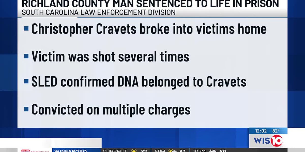 28-year-old man sentenced to life in prison in Richland County mans shooting death [Video]