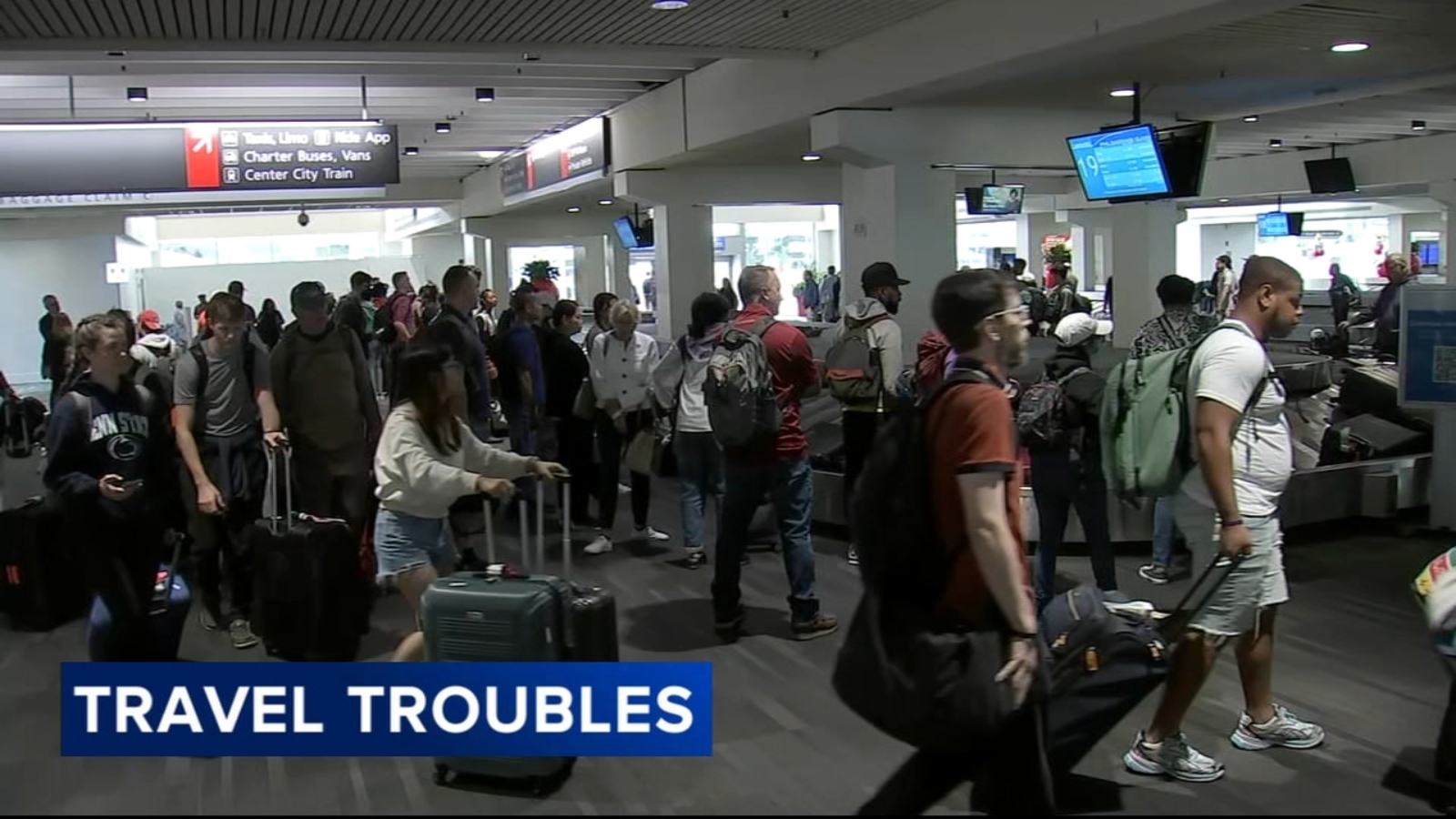 Flyers frustrated trying to get home through Philadelphia International Airport amid weather delays [Video]