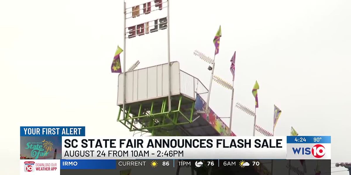 46 Reasons to Celebrate South Carolina: South Carolina State Fair announces flash sale [Video]