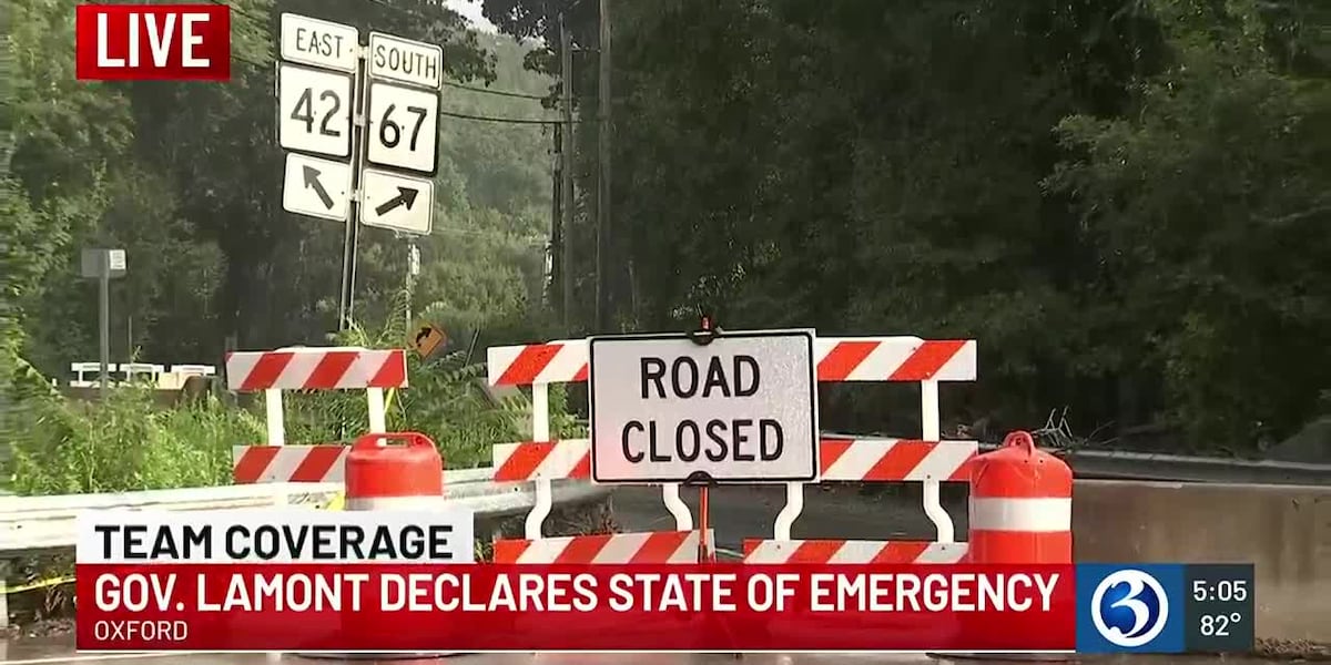 Ned Lamont declares state of emergency following historic floods [Video]