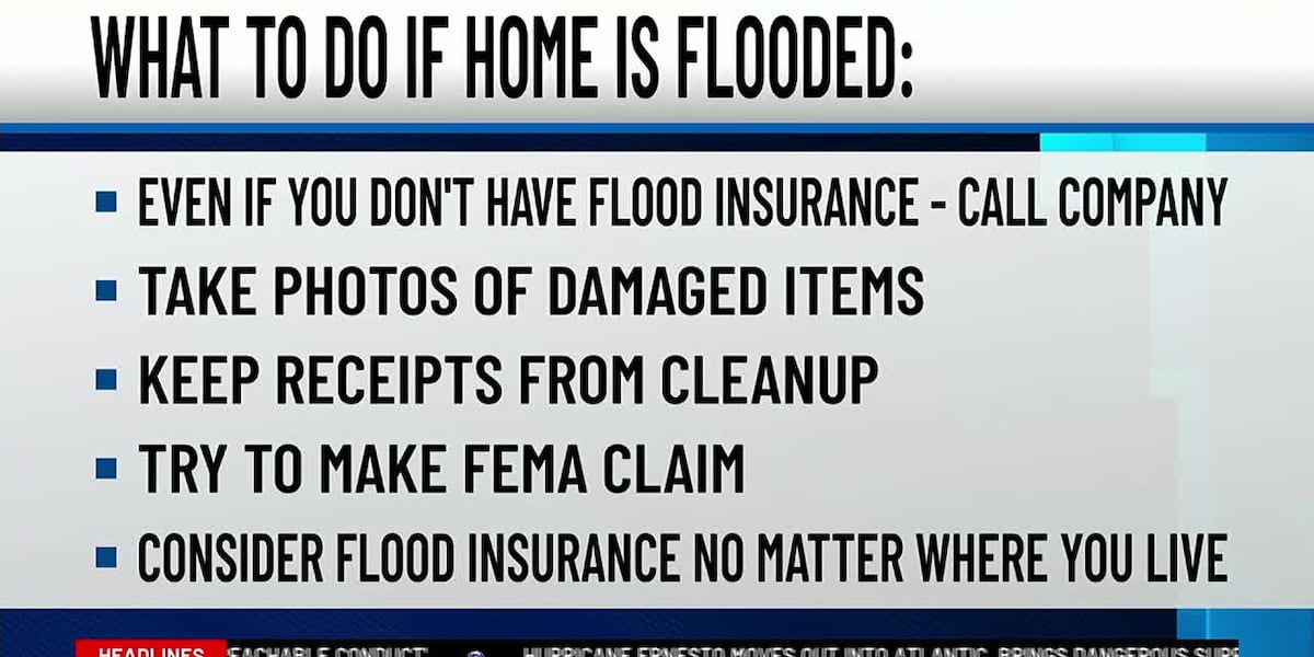 I-Team: What to do if your home or car is flooded [Video]