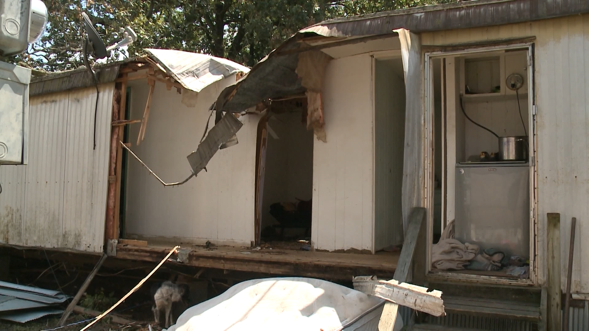 Tree crashes through Lincoln home during storm [Video]