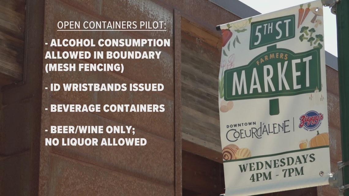 Allowance of open containers of alcohol at 5th Street Farmers Market being considered [Video]