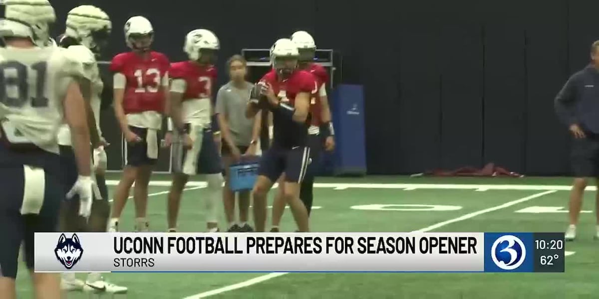 Excitement ramping up as UConn football season opener approaches [Video]