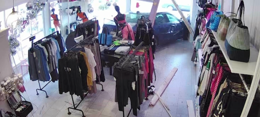 Person injured after car crashes into Bethesda shop [Video]