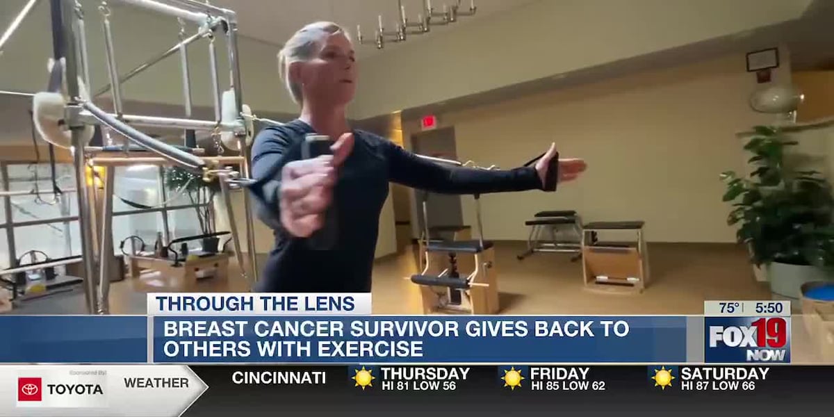 Tri-State breast cancer survivor teaching exercises that helped her through recovery [Video]