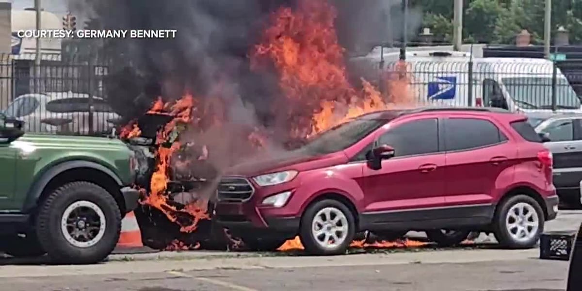 Arson suspect blamed for explosion that damaged cars [Video]