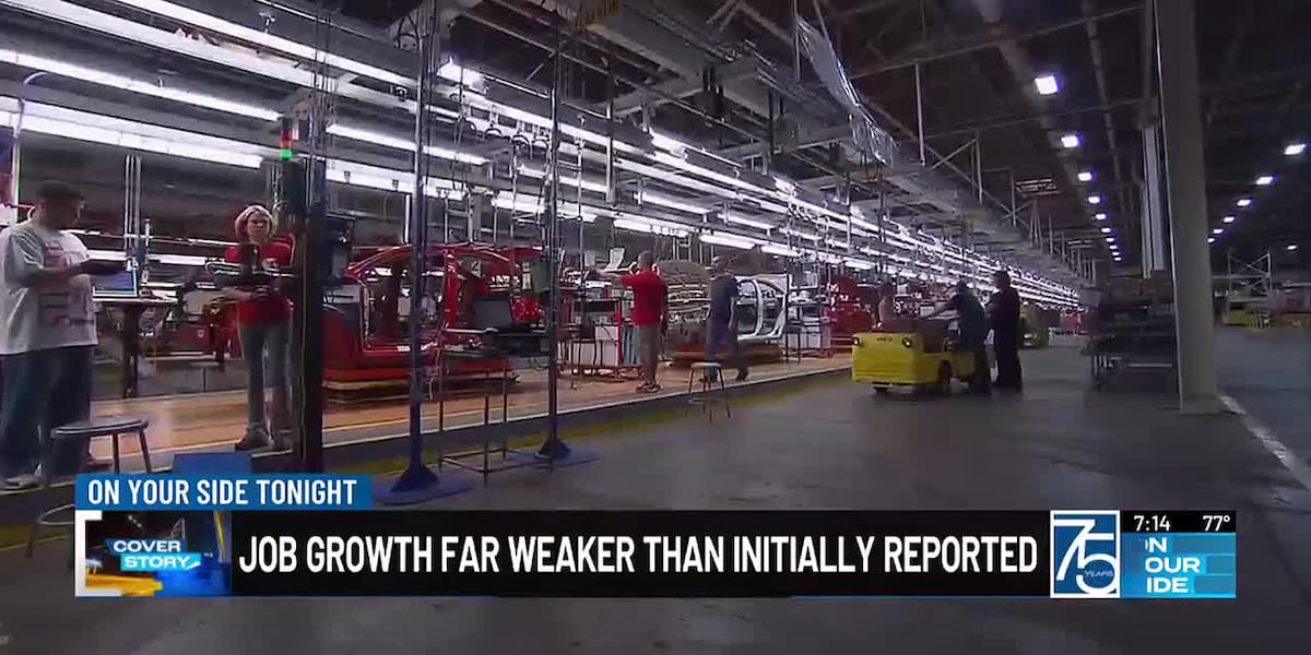 Cover Story: Job growth far weaker than initally reported [Video]