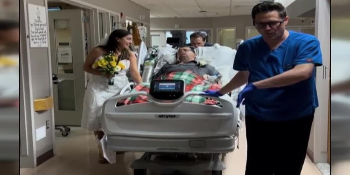 Hospital holds emergency wedding for couple just an hour before bride’s father dies [Video]