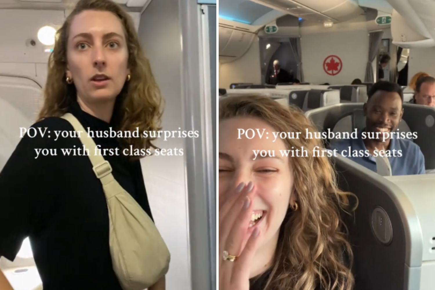 Woman ‘About To Cry’ As She Boards Flight and Realizes What Husband Did [Video]