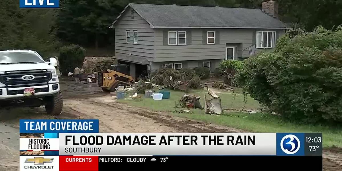 Southbury neighbors step up to help flood victims [Video]