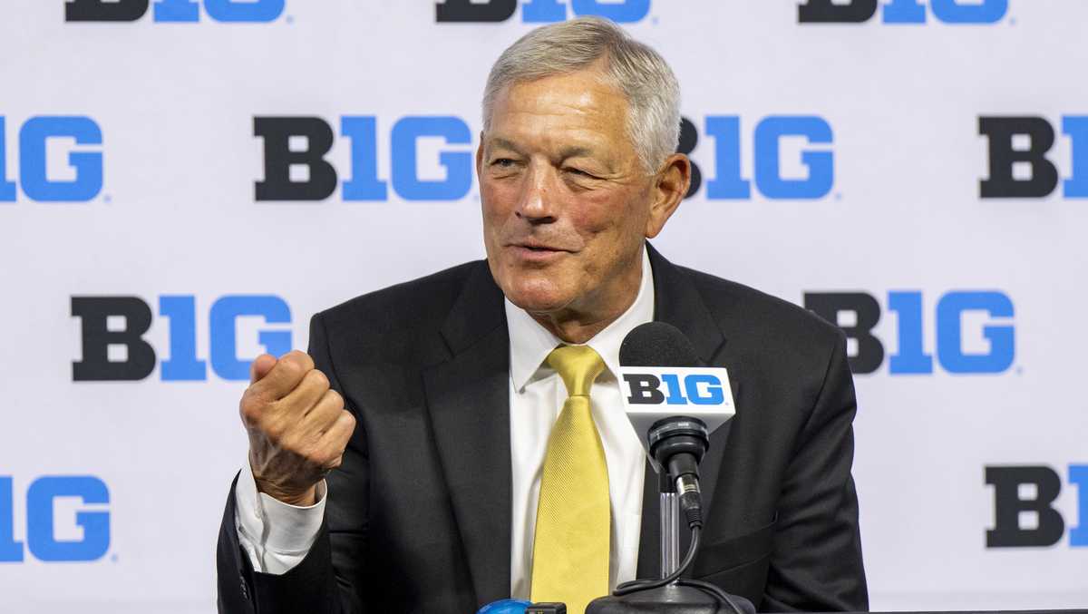 Iowa football coach Kirk Ferentz, assistant suspended over recruiting violation [Video]