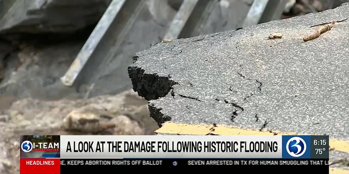 Full scope of Naugatuck Valley Flooding Damage [Video]