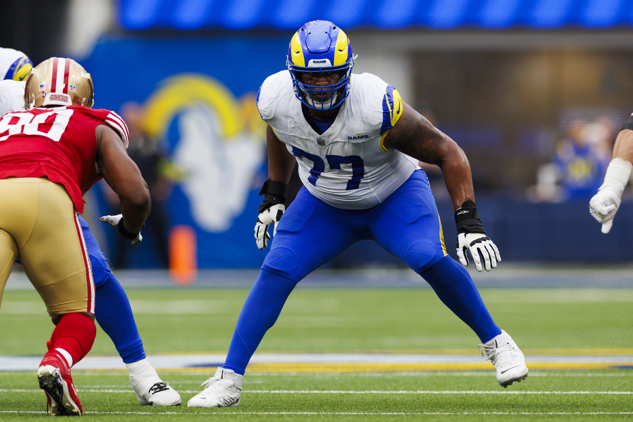 Rams Starting LT Alaric Jackson Suspended for First 2 Games of 2024 Season [Video]