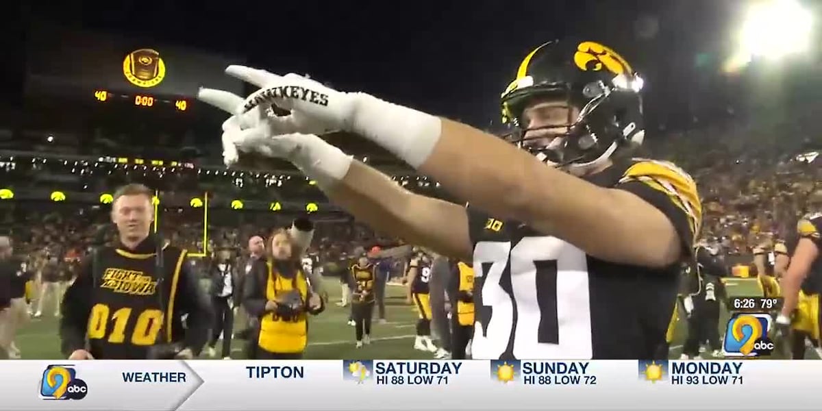 Xavier alums Schulte, Hurkett, provide stability and toughness for Hawkeye defense [Video]