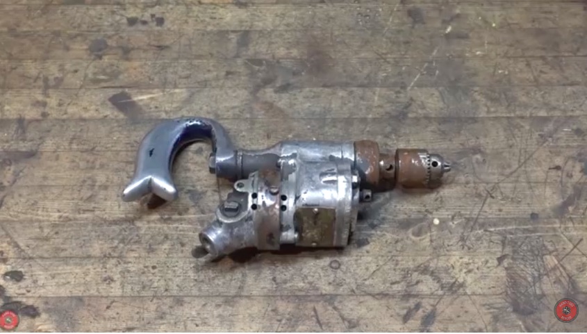 BangShift.com Restoration of This 1930s Thor Pneumatic Gun Drill [Video]