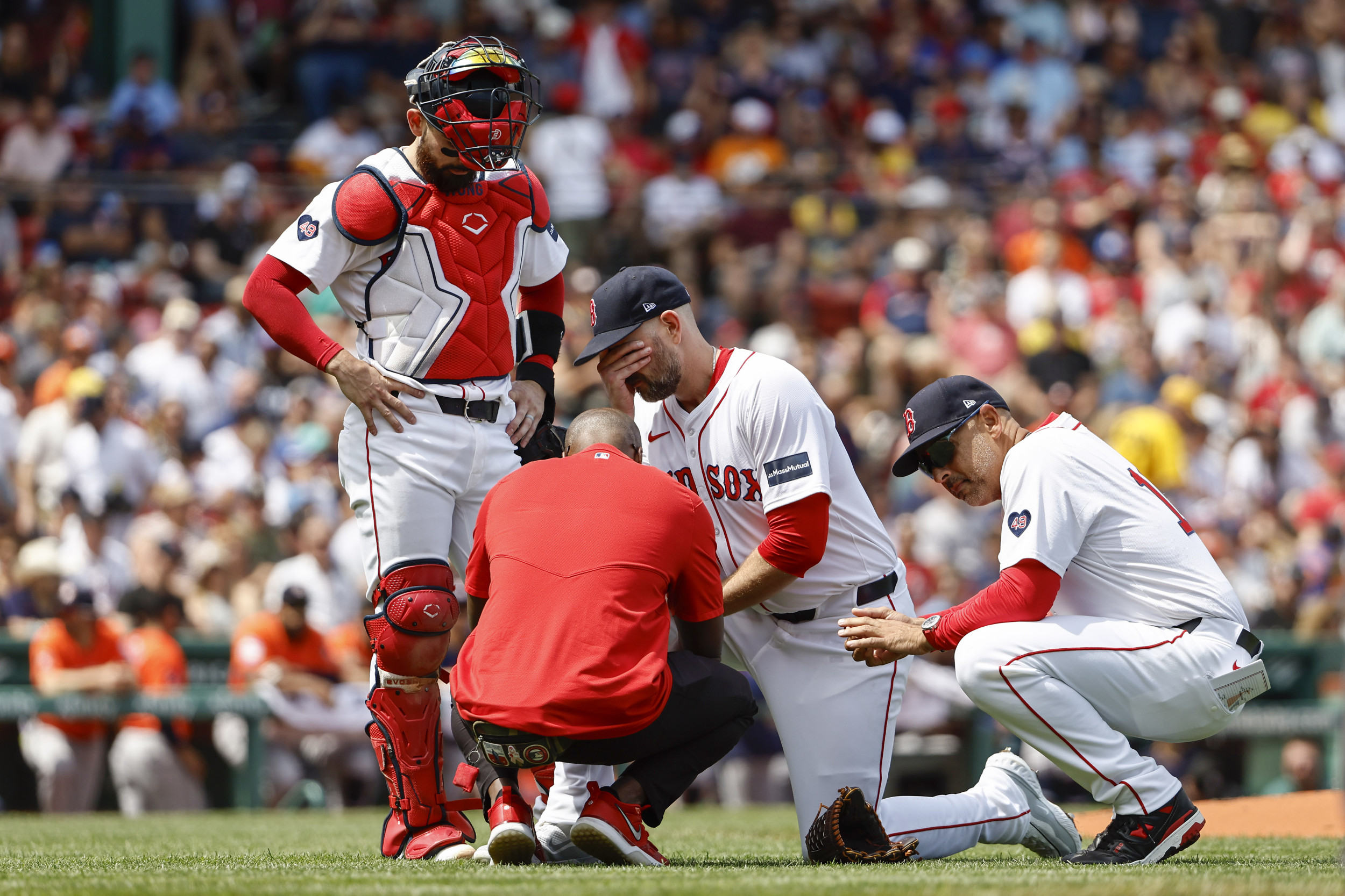 Injured Red Sox Pitcher’s Season Is Officially Over [Video]