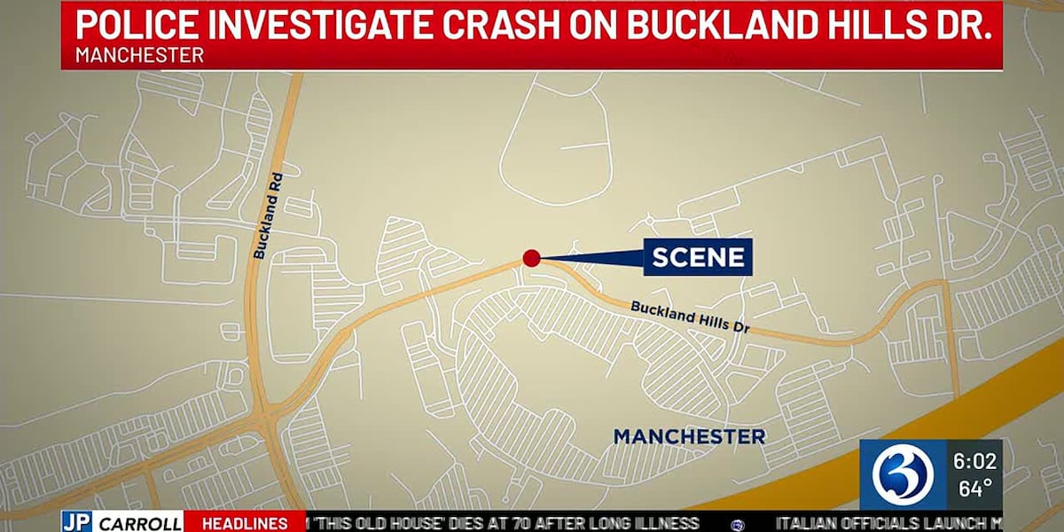 MAP: Manchester crash under investigation [Video]