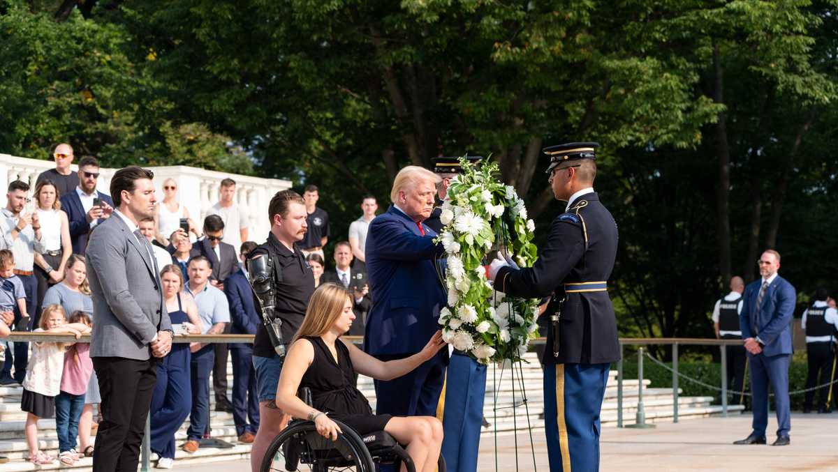 Trump tries to connect Harris to the chaotic Afghanistan War withdrawal on anniversary of attack [Video]