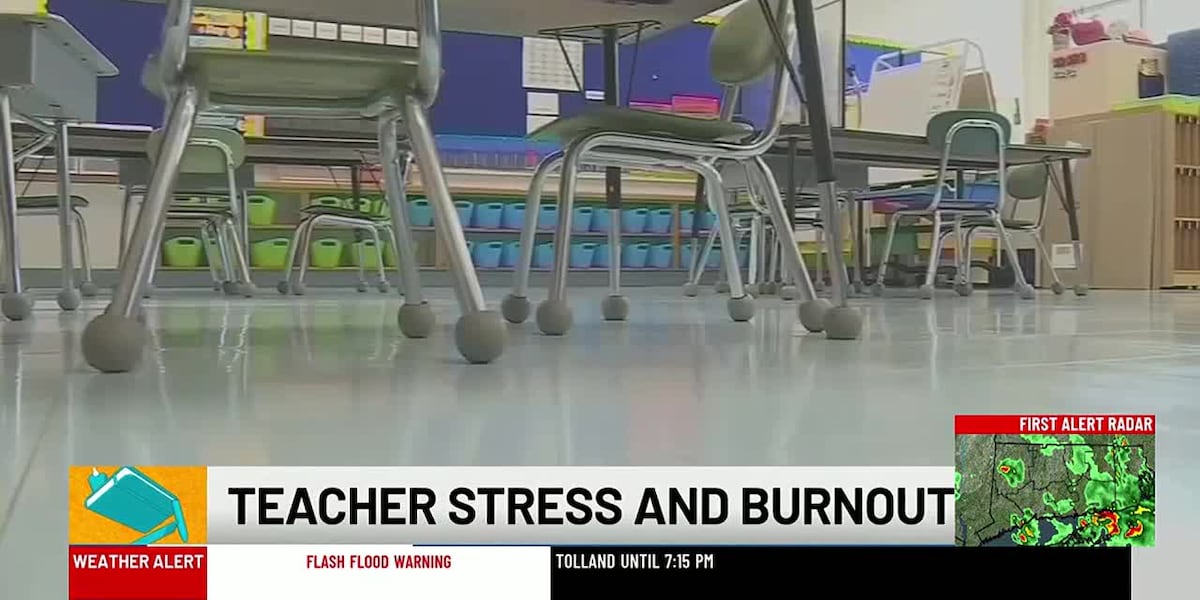 BACK TO SCHOOL: Teacher stress and burnout [Video]