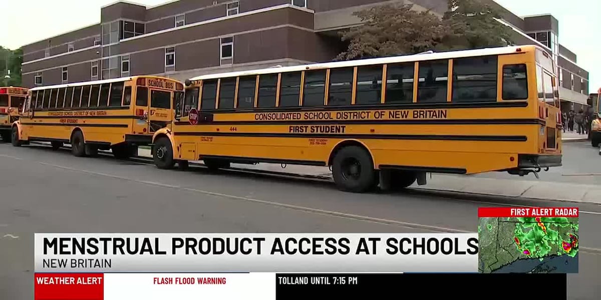 New state law requires menstrual products to be provided in all student bathrooms [Video]